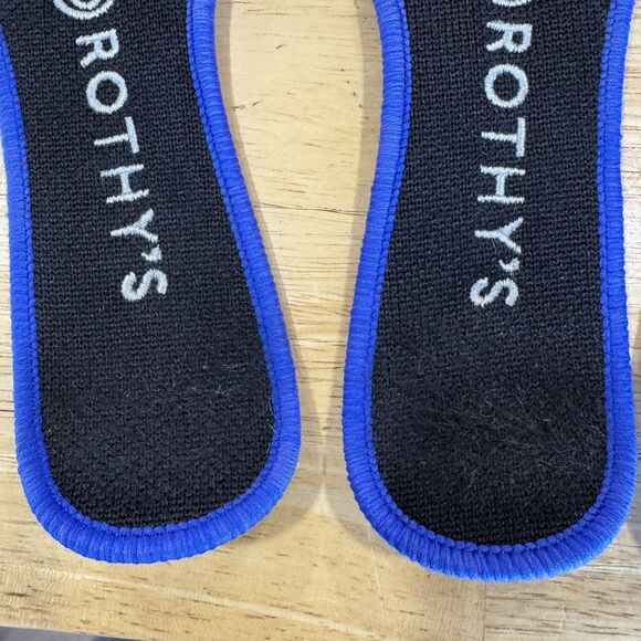 ROTHY'S Lot Of 2 Pair The Flat Black & The Loafer Navy Size 8 Pristine & EUC - Picture 7 of 12